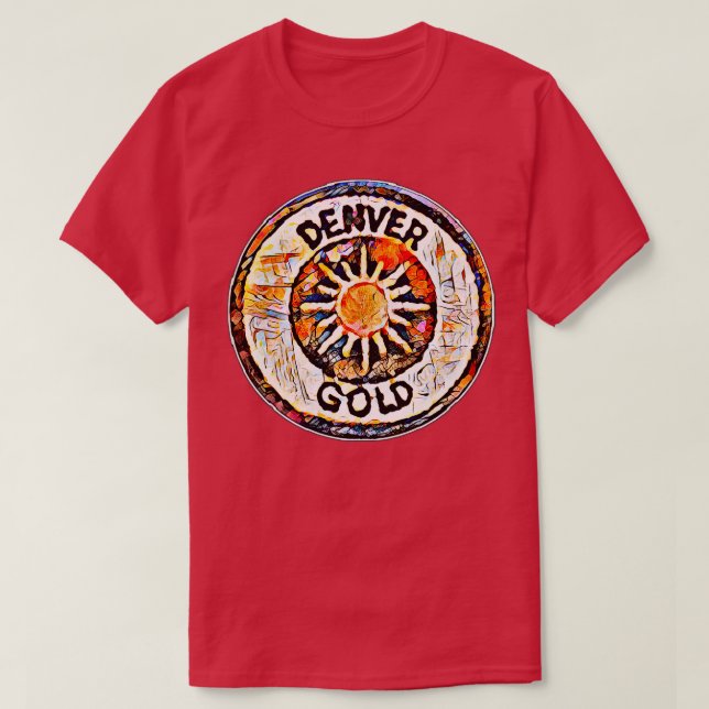 T-shirt Denver Gold (Design devant)
