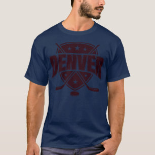 T-SHIRT DENVER ICE HOCKEY 2 SIDED