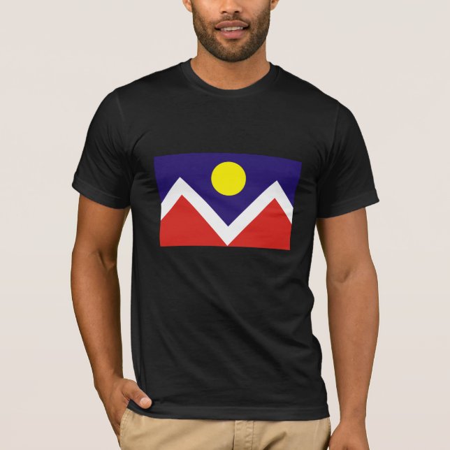 T-shirt Denver, le Colorado (Devant)