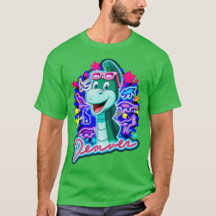 T-shirt Denver le Dernier Dinosaure Neon
