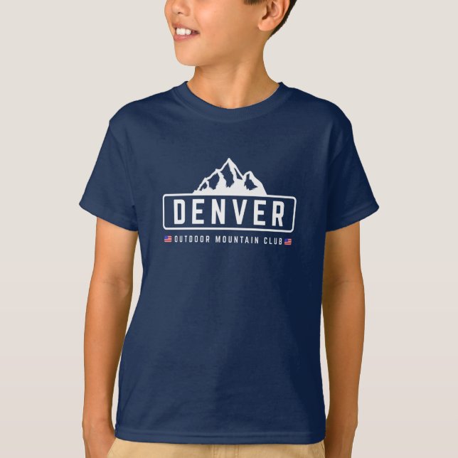T-shirt Denver plein air (Devant)