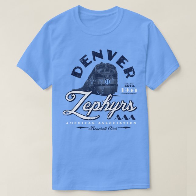 T-shirt Denver Zephyrs (Design devant)