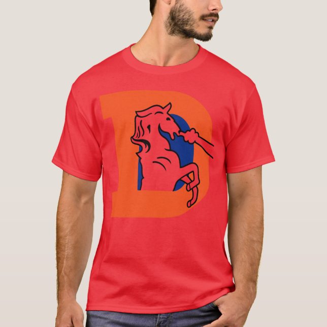 T-shirt DenverBroncos retro family (Devant)