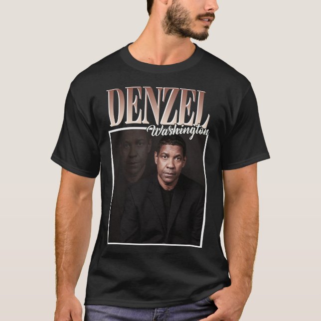 T-shirt Denzel Washington    (Devant)