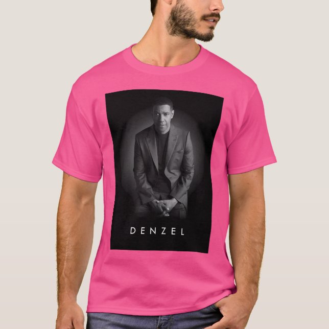 T-shirt Denzel Washington (Devant)