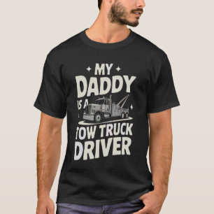 T-shirt Dépanneuse Mon Papa est un conducteur de dépanneus