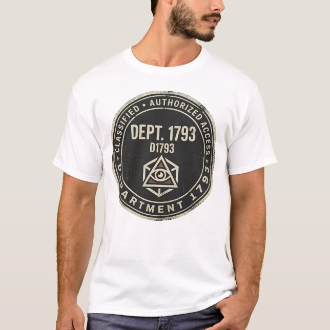 T-shirt Département 1793 Basique (Devant)