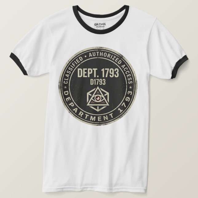 T-shirt Département 1793 Sonneur (Design devant)