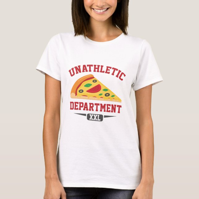 T-shirt Département anti-athlète (Devant)