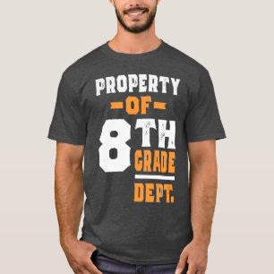 T-shirt Département de 8e année.