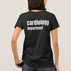T-shirt Département de cardiologie Personnel employé