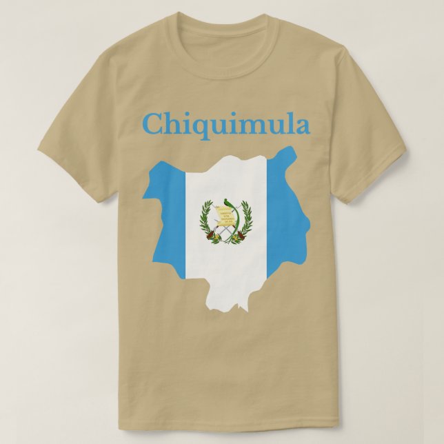 T-shirt Département de Chiquimula au Guatemala (Design devant)