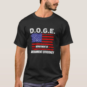 T-shirt Département de l'Efficacité du Gouvernement D.O.G.