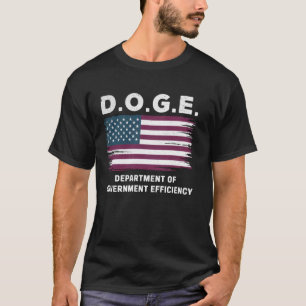 T-shirt Département de l'Efficacité Gouvernementale D.O.G.