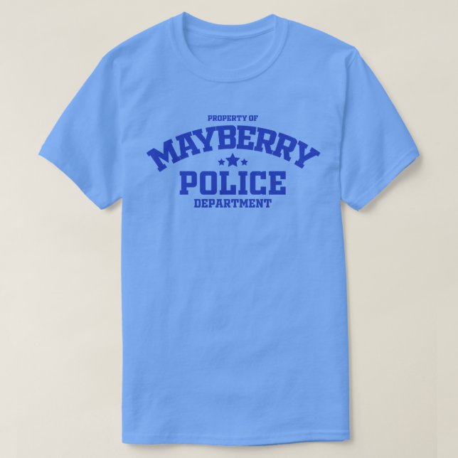 T-shirt Département de police de Mayberry (Design devant)