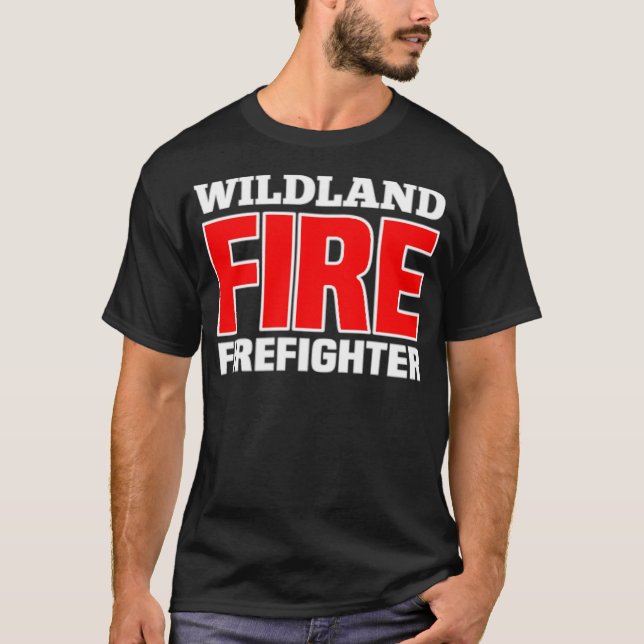 T-shirt Département de Secourt contre les incendies de for (Devant)