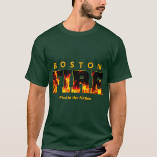 T-shirt Département de Secourt incendie du Massachusetts d