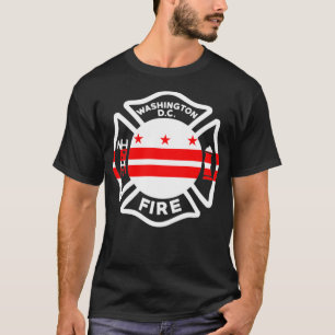 T-shirt Département des pompiers de Washington DC Pompier