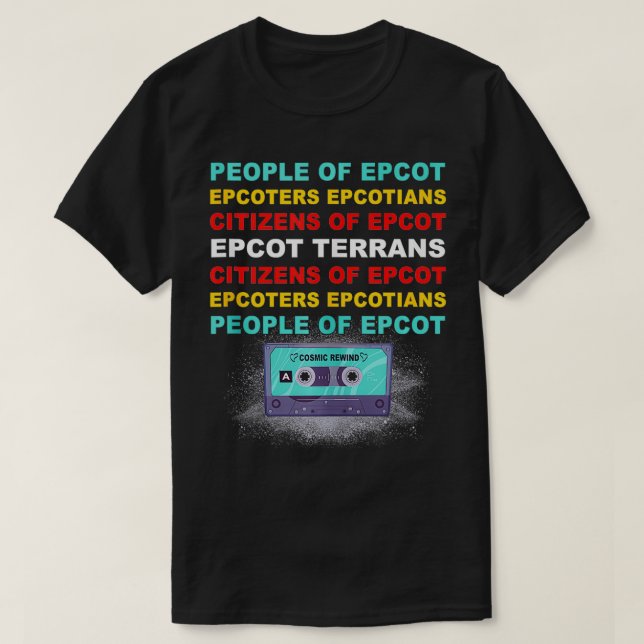 T-shirt D'Epcot (Design devant)