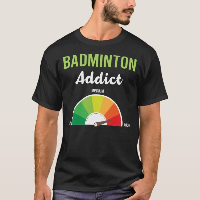 T-shirt Dépendance Badminton (Devant)