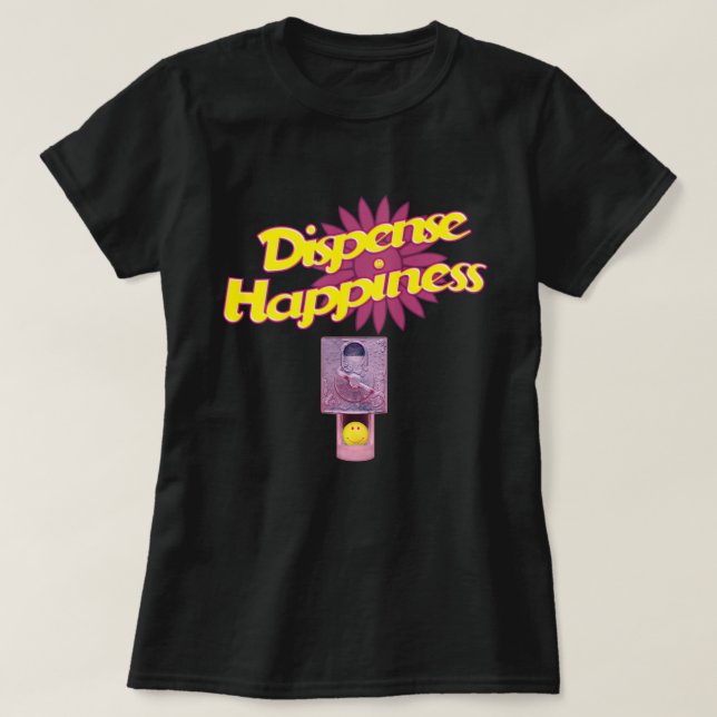T-shirt Dépenser le bonheur (Design devant)