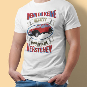 T-shirt d'épinette de Liebhaber 2cv Oldtimer