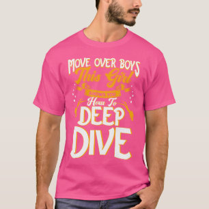T-shirt Déplace Les Garçons Cette Fille Vous Montre Commen