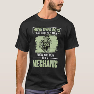 T-shirt Déplace Les Garçons Laissez Ce Vieux Homme Vous Mo