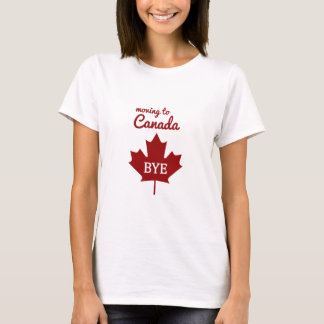 T-shirt Déplacement au Canada
