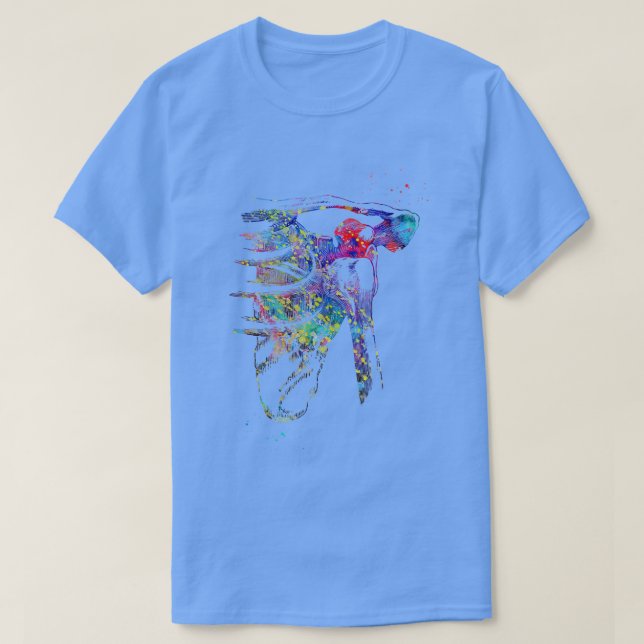 T-shirt Déplacement de l'épaule 1 (Design devant)