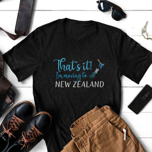 T-SHIRT DÉPLACEMENT EN NOUVELLE-ZÉLANDE KIWI PAUA