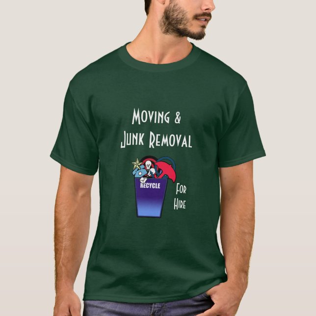 T-shirt Déplacement et enlèvement de la junk - Pour l'emba (Devant)