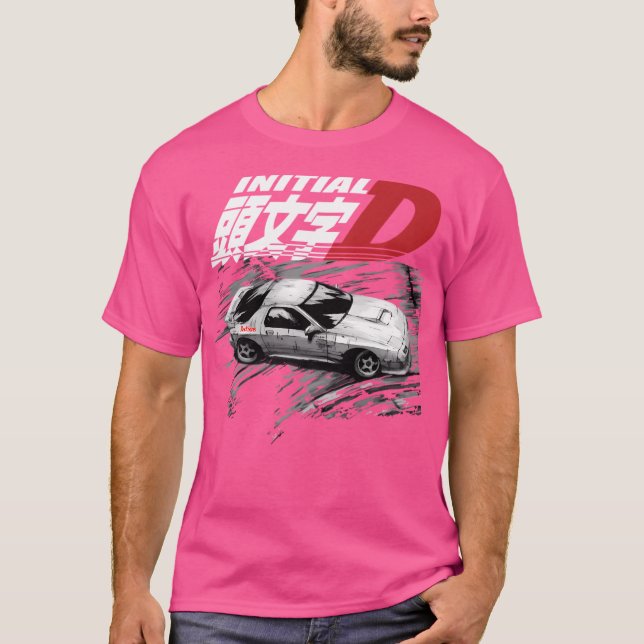 T-shirt Déplacement initial D Fc Rx7 - Ryosuke Takahashi R (Devant)