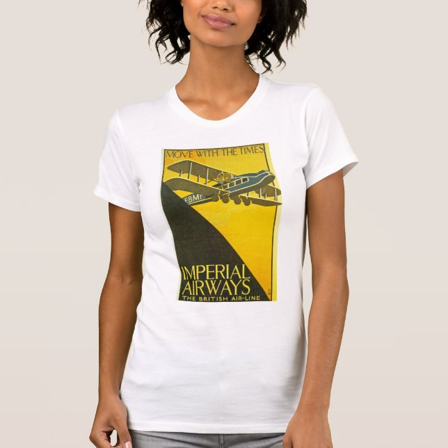 T-shirt Déplacer avec les heures (Devant)