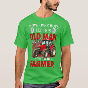 T-shirt Déplacer Les Garçons Laissez Ce Vieux Homme Vous M