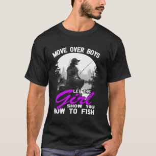 T-shirt Déplacer Les Garçons Laissez Cette Fille Vous Mont