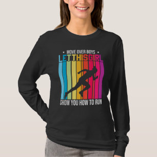 T-shirt Déplacer Sur Les Garçons Laissez Cette Fille Montr