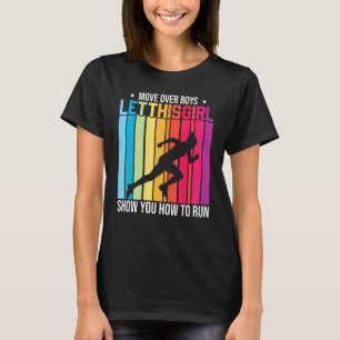 T-shirt Déplacer Sur Les Garçons Laissez Cette Fille Montr