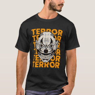 T-shirt Déplaisant Clown Boogeyman Terreur