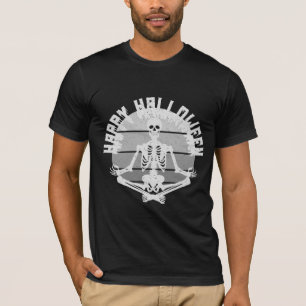 T-shirt Déplaisant drôle d'halloween couture, Happy Hallow