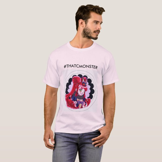 T-shirt déplaisant et mignon de CMonster (Devant entier)