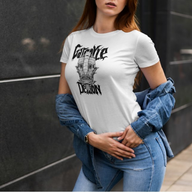 T-shirt Déplaisant Gargoyle Monster Main Tirée (Créateur téléchargé)