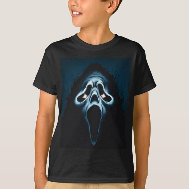 T-shirt déplaisant Ghost Face (Devant)