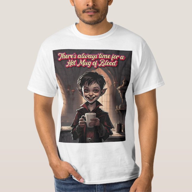 T-shirt Déplaisant Halloween ! 🎃 (Devant)