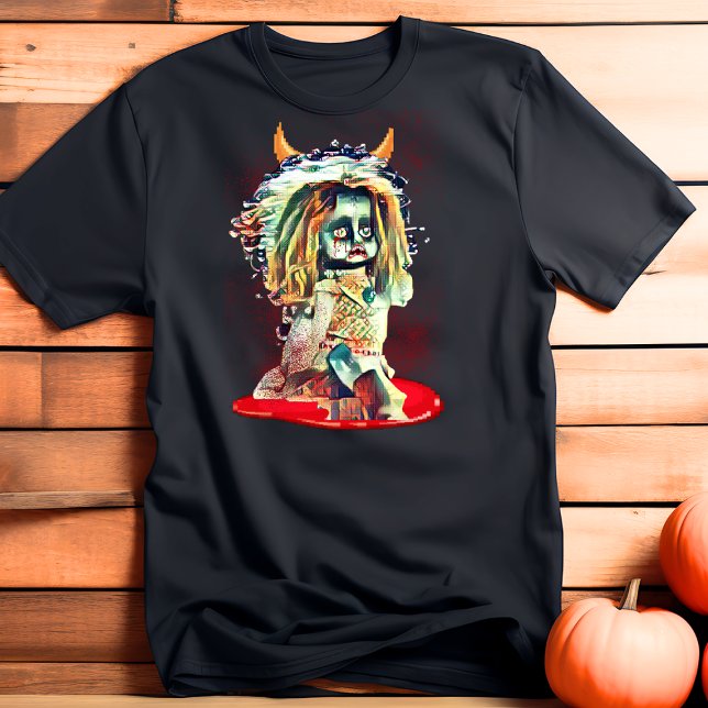 T-shirt Déplaisant Hauné Poupée Horreur Horreur Halloween  (Créateur téléchargé)