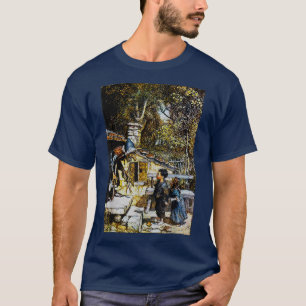T-shirt Déplaisant Witch Retro Fairy Tale Hansel et Gretel