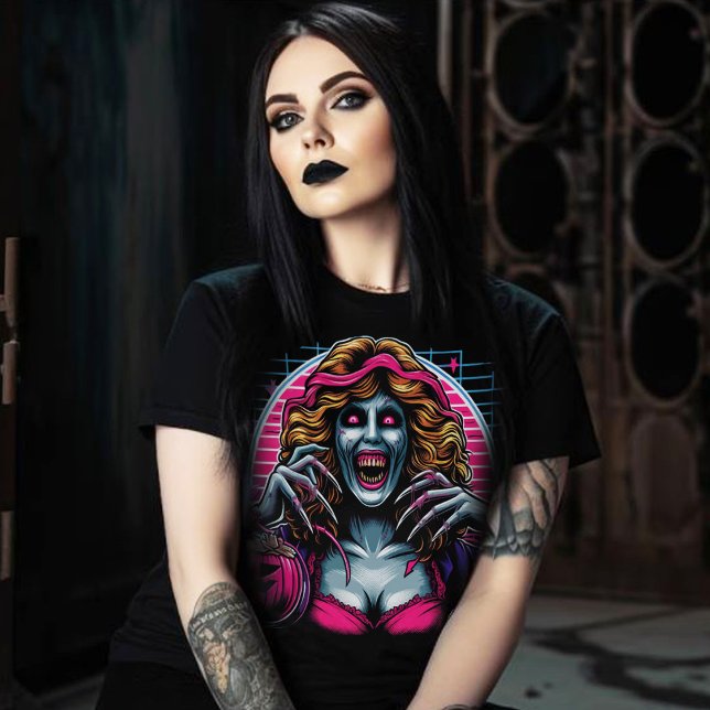 T-shirt Déplaisante fille Zombie (Créateur téléchargé)