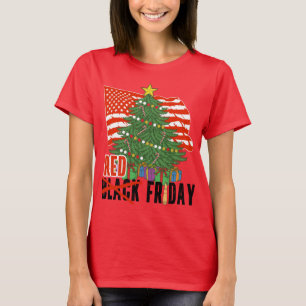 T-shirt Déploiement militaire du vendredi rouge Noir de N