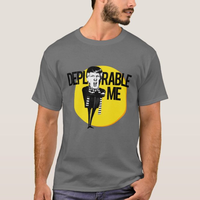 T-shirt Déplorable je -- Anti-Atout 2016 (Devant)
