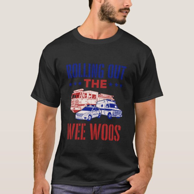 T-shirt Déployer les Wee Woos - Dispatch 911 (Devant)